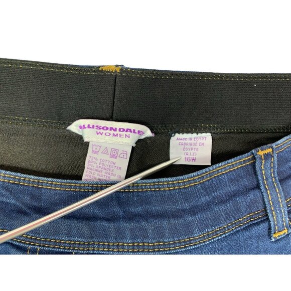 Allison Daley Women's  Straight Leg Jeans - Picture 3 of 6